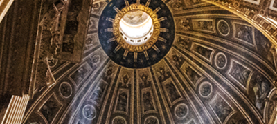 Dome ceiling in Italy
