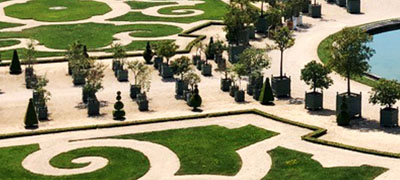 Elegant French park