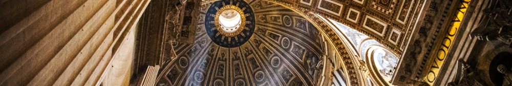 Ceiling of Italian building