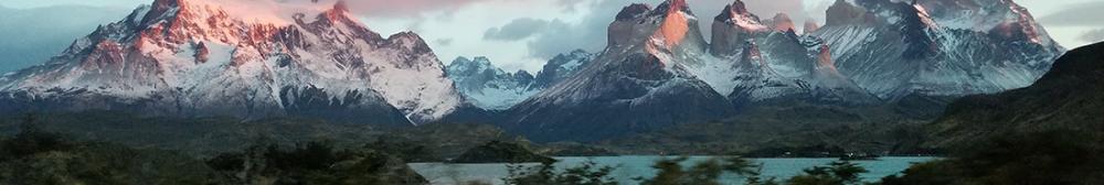 Torres del Paine mountains in Chile by Watts Austen