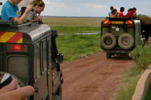 Students on Kenyan safari