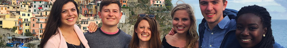 Students at Cinque Terre