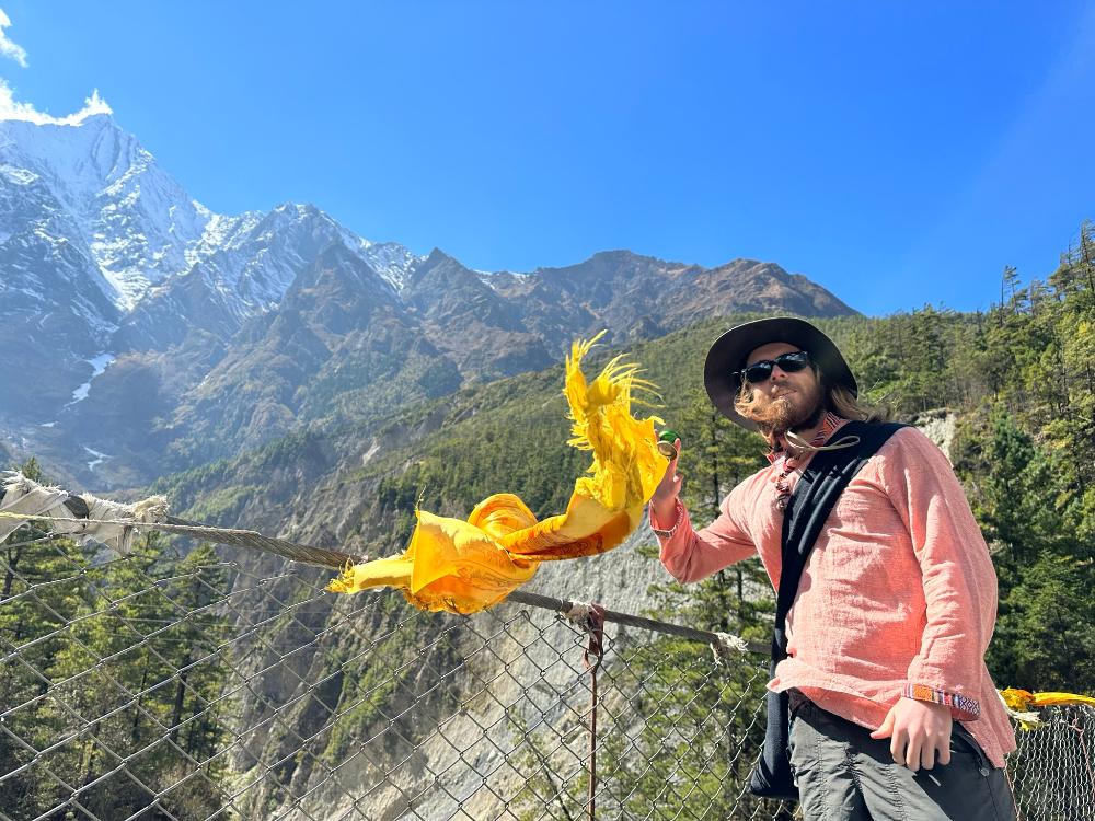 Luke Stumpfl in Nepal